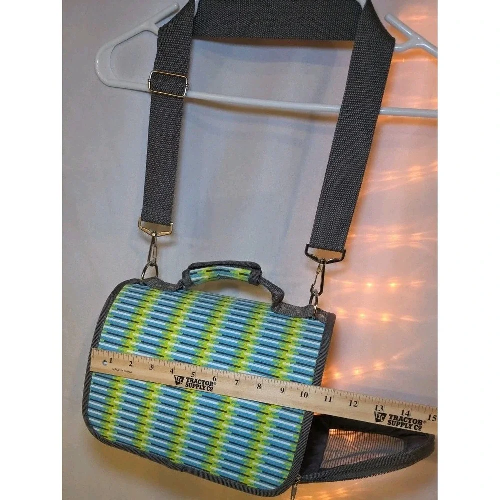 Pet Carrier Soft Sided Travel‎ Small Size Bag Mesh Zipper Tote Transport Airline